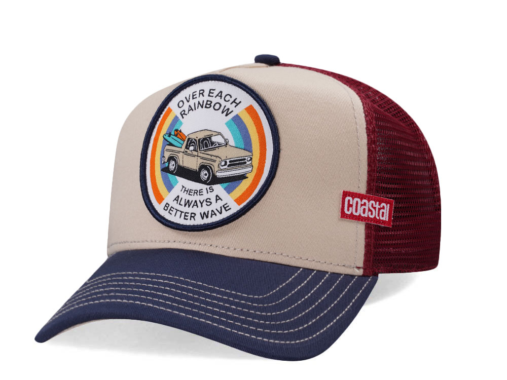 Djinns Over Each Rainbow Coastal Trucker Snapback Hat