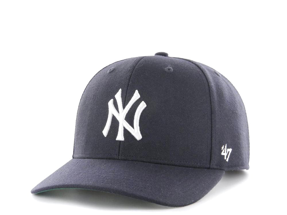 47Brand New York Yankees Cold Zone Classic DP Navy Snapback Hat