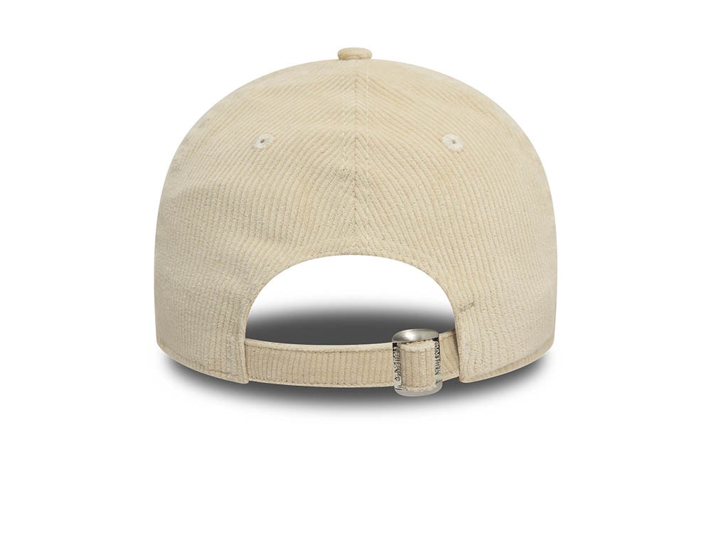 New Era Los Angeles Dodgers Block Corduroy White 9Twenty Strapback Hat