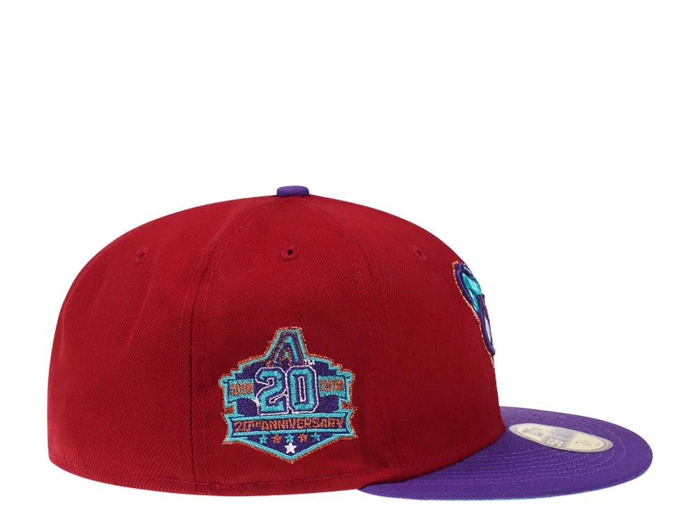 New Era Arizona Diamondbacks 20th Anniversary Copper Prime Two Tone Edition 59Fifty Fitted Hat
