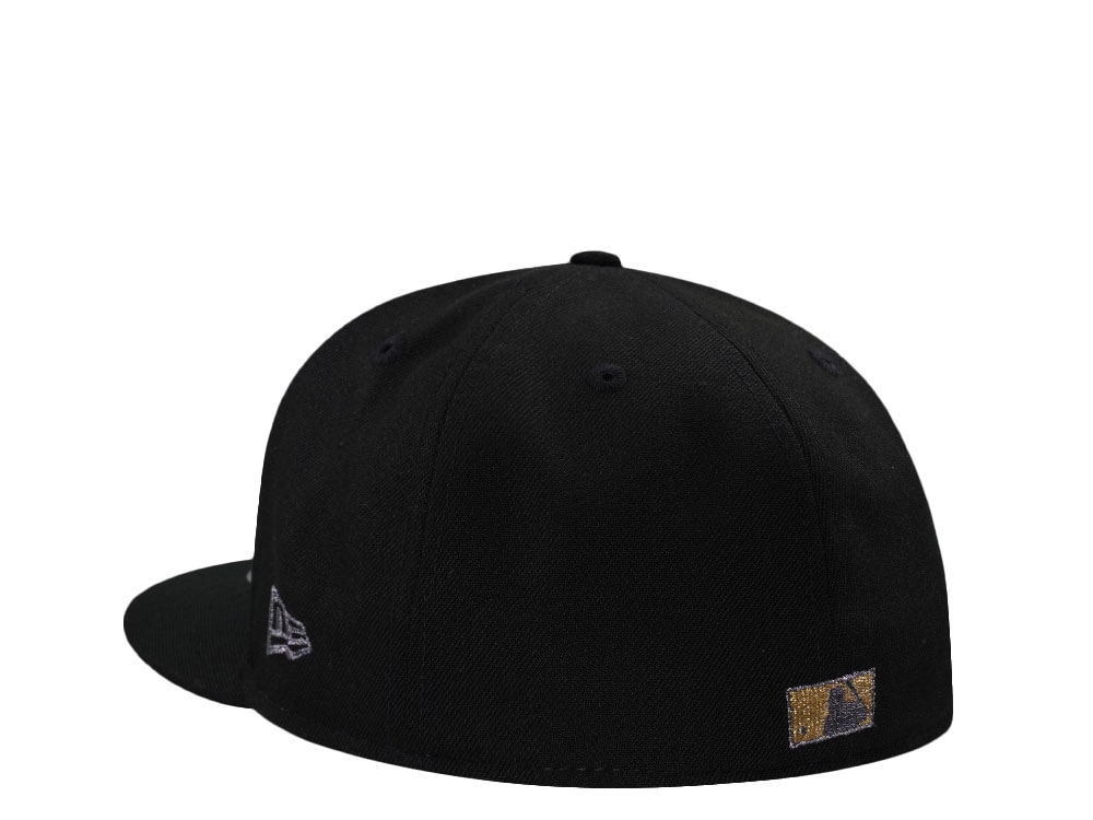 New Era Toronto Blue Jays 40th Anniversary Metallic Black Prime Edition 59Fifty Fitted Hat