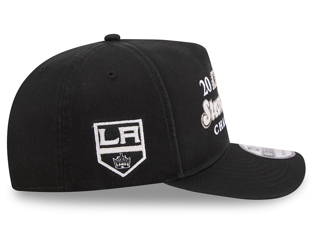 New Era Los Angeles Kings Stanley Cup Champions 2012 Historic Black Edition 9Fifty A Frame Snapback Hat