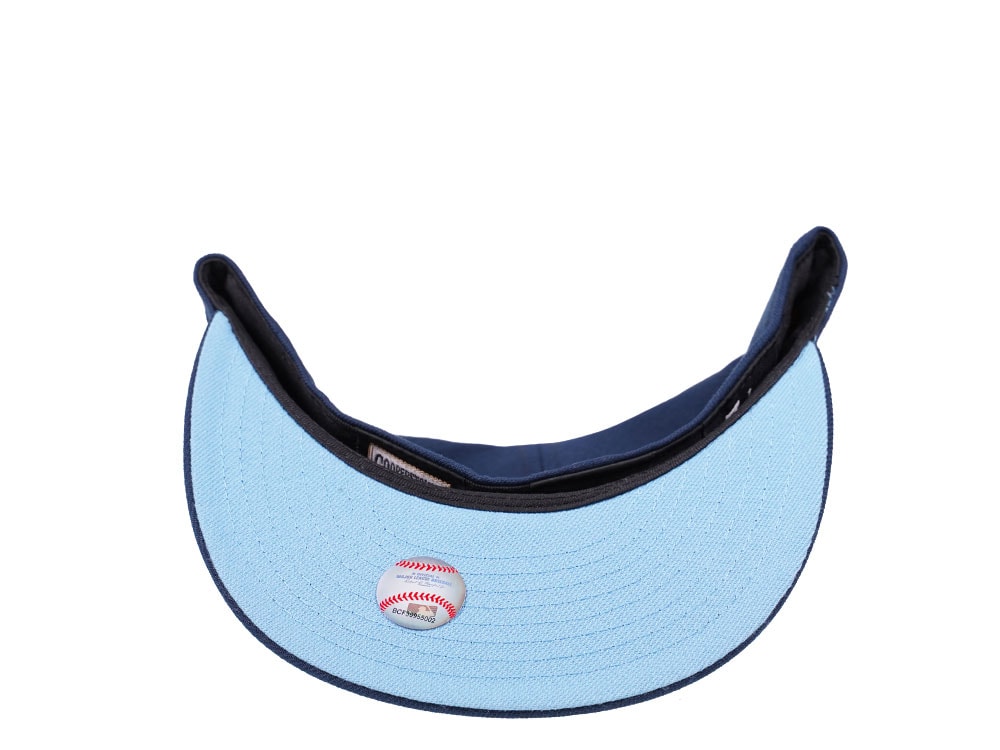New Era Colorado Rockies 25th Anniversary Glacier Blue Edition 59Fifty Fitted Hat