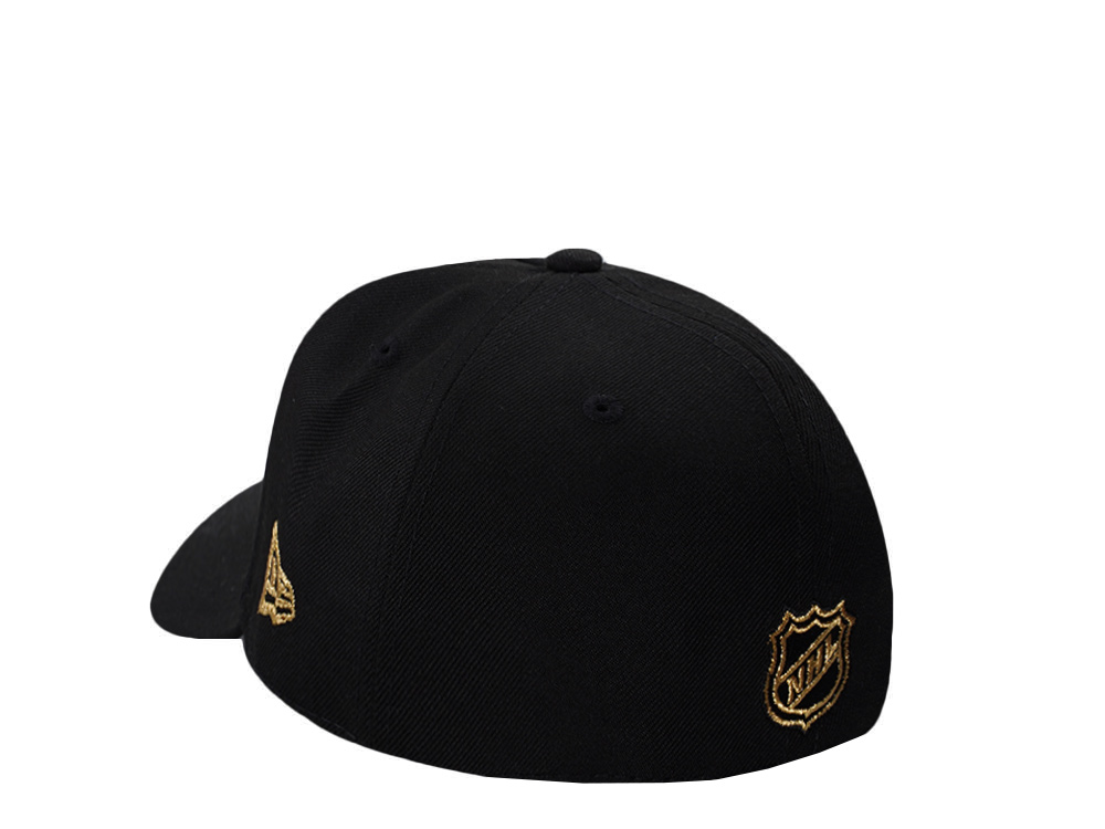 New Era Anaheim Ducks 30th Anniversary Black Prime Edition 59Forty A Frame Fitted Hat