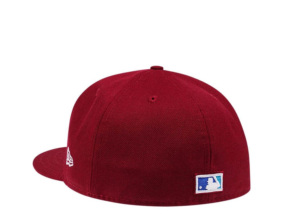 New Era Toronto Blue Jays World Series 1992 Smooth Red Throwback Edition 59Fifty Fitted Hat