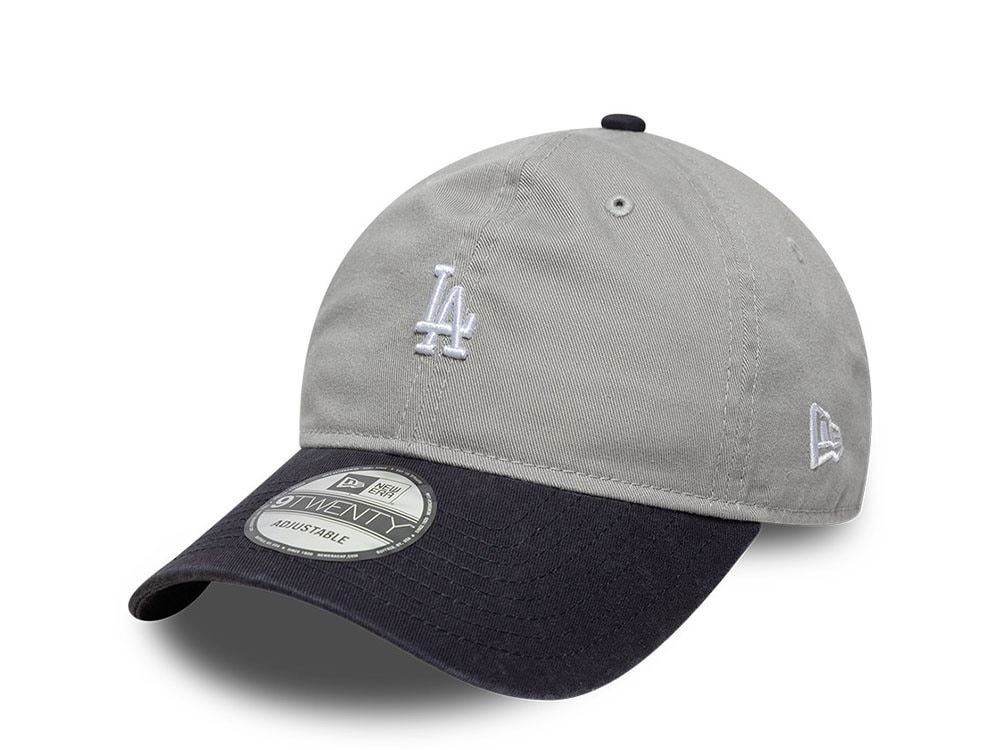 New Era Los Angeles Dodgers Washed Mini Logo Two Tone 9Twenty Strapback Hat