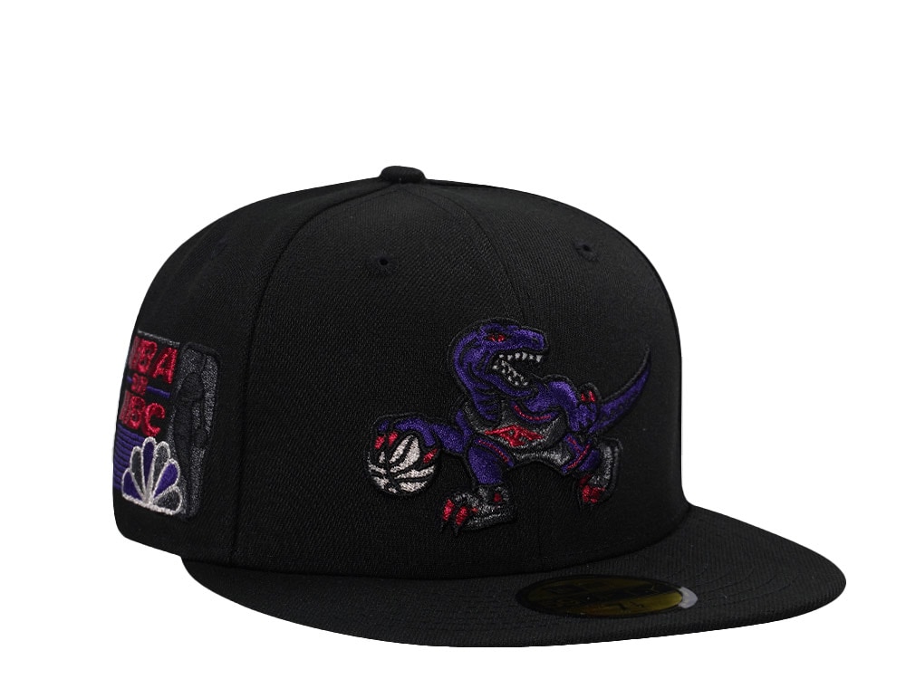 New Era Toronto Raptors NBA on NBC Black Prime Edition 59Fifty Fitted Hat