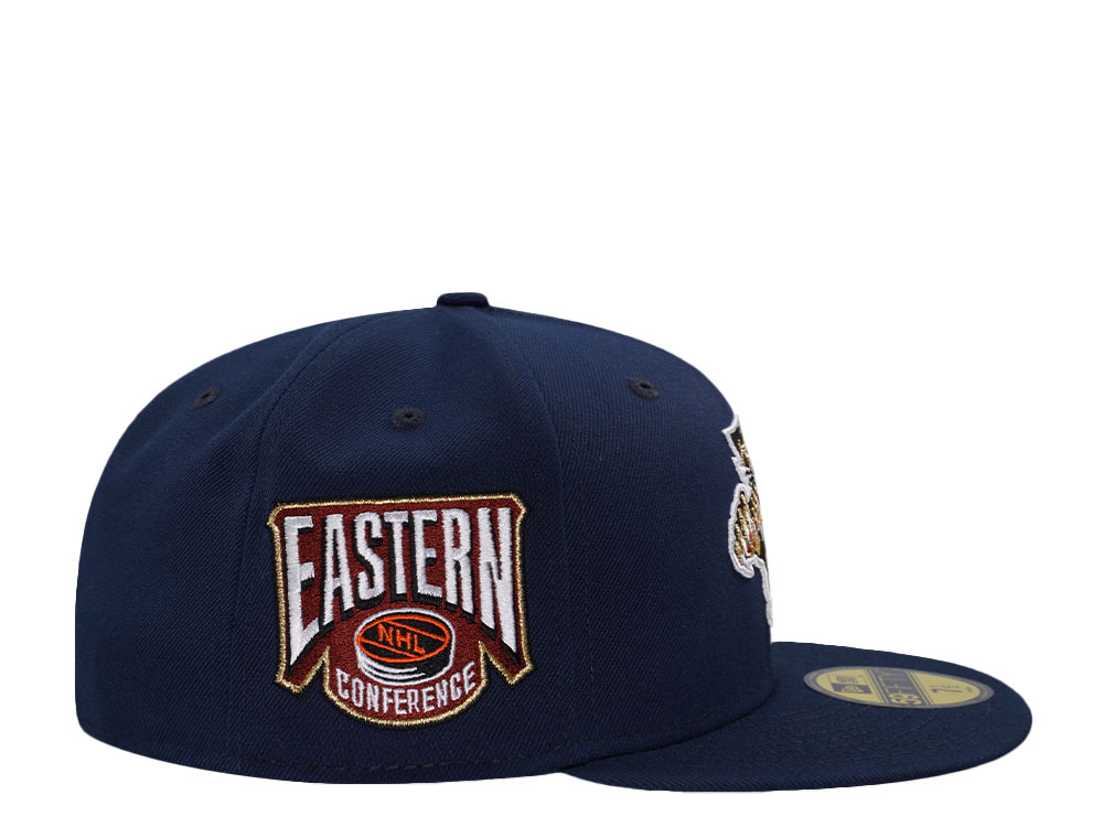 New Era Florida Panthers Eastern Conference Navy Prime Edition 59Fifty Fitted Hat