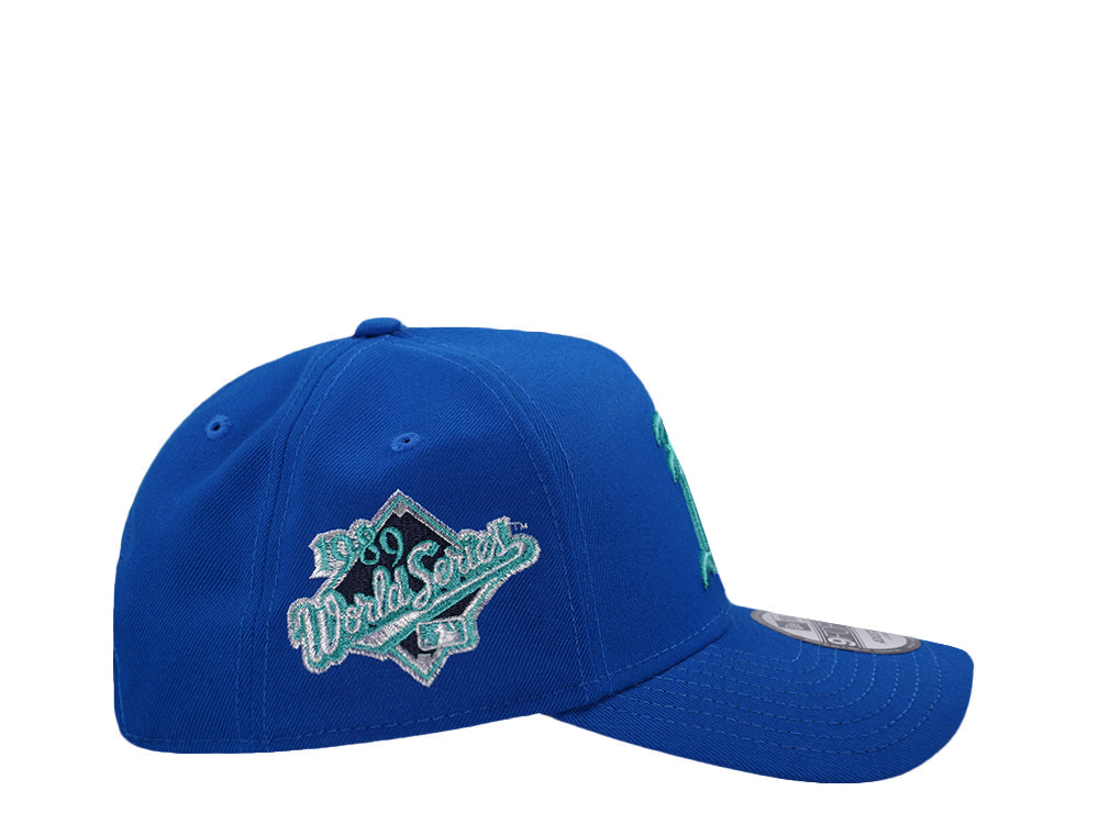 New Era Oakland Athletics World Series 1989 Cool Breeze Prime Edition 9Forty A Frame Snapback Hat