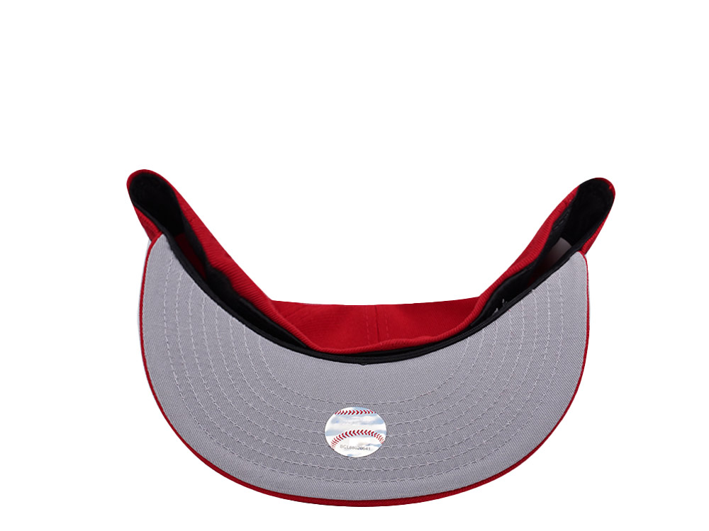 New Era Los Angeles Dodgers World Series 2025 Scarlet Prime Edition 59Fifty Fitted Hat