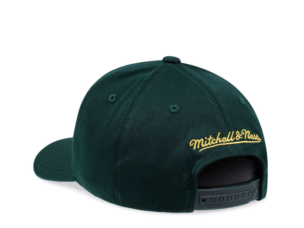 Mitchell & Ness Toronto Raptors Green Lime Red Line Flex Snapback Hat