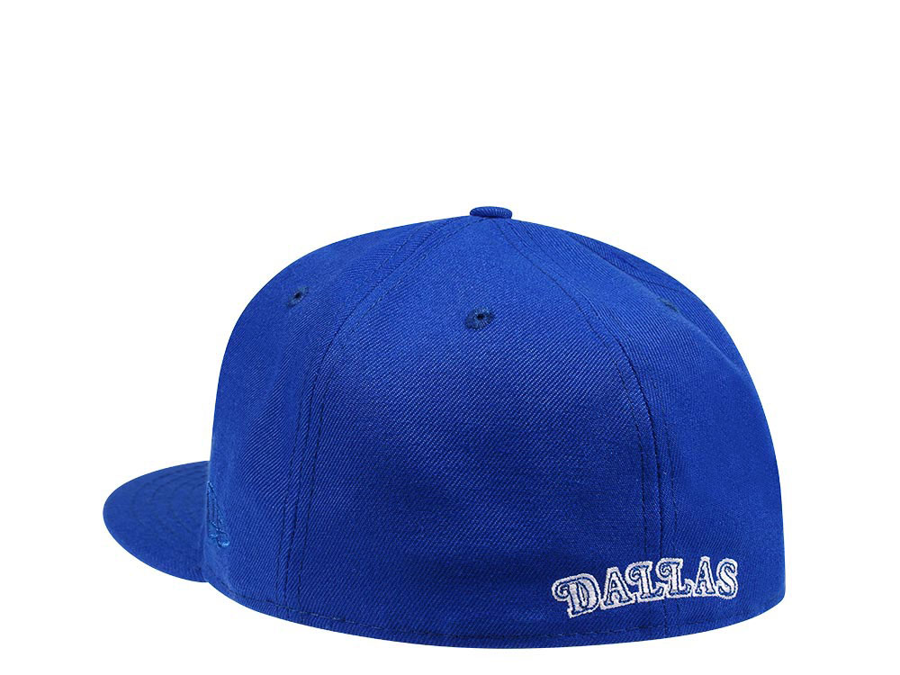 New Era Dallas Mavericks Hardwood Classic Blue Edition 59Fifty Fitted Hat