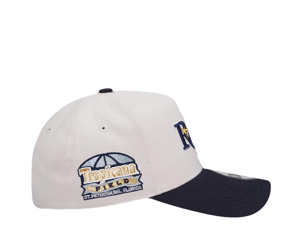 New Era Tampa Bay Rays Tropicana Field Chrome Two Tone Edition 9Forty A Frame Snapback Hat