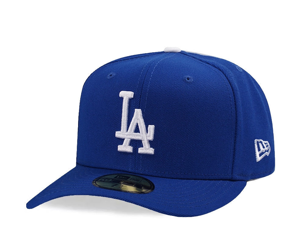 New Era Los Angeles Dodgers Blue Prime Edition 59Fifty Pre Curved Fitted Hat