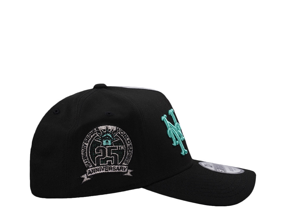 New Era New York Yankees New York Mets Black Prime Edition 9Forty A Frame Snapback Hat
