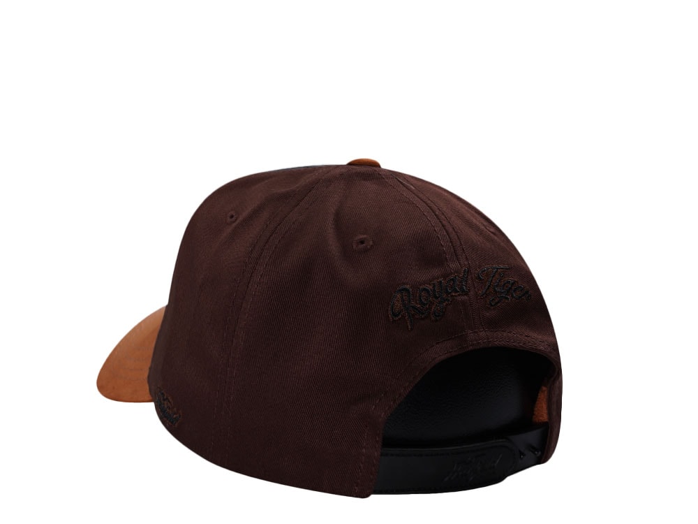 Hatfield Royal Tiger Black Brown Snapback Hat