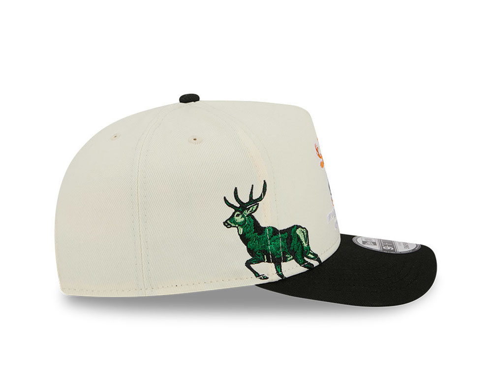 New Era Milwaukee Bucks HWC 9Fifty A Frame Snapback Hat