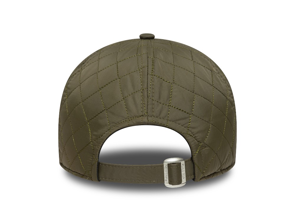 New Era Los Angeles Dodgers Quilted Olive 9Twenty Snapback Hat