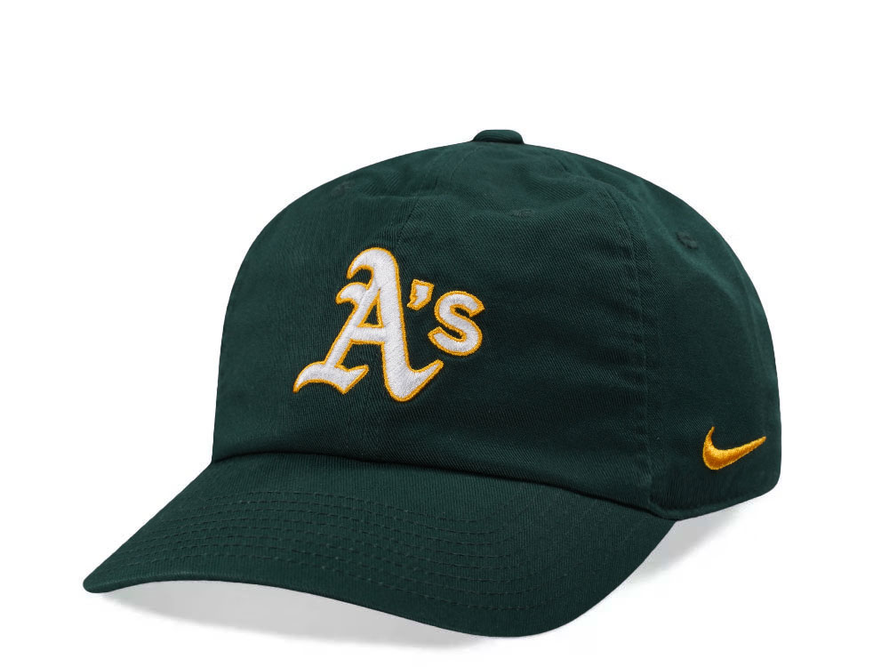 Nike Oakland Athletics Club Dark Green Edition Strapback Hat