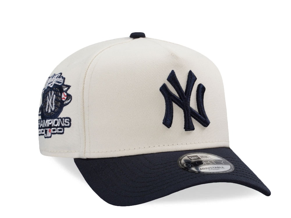 New Era New York Yankees World Series 2000 Champions Two Tone Edition 9Forty A Frame Snapback Hat