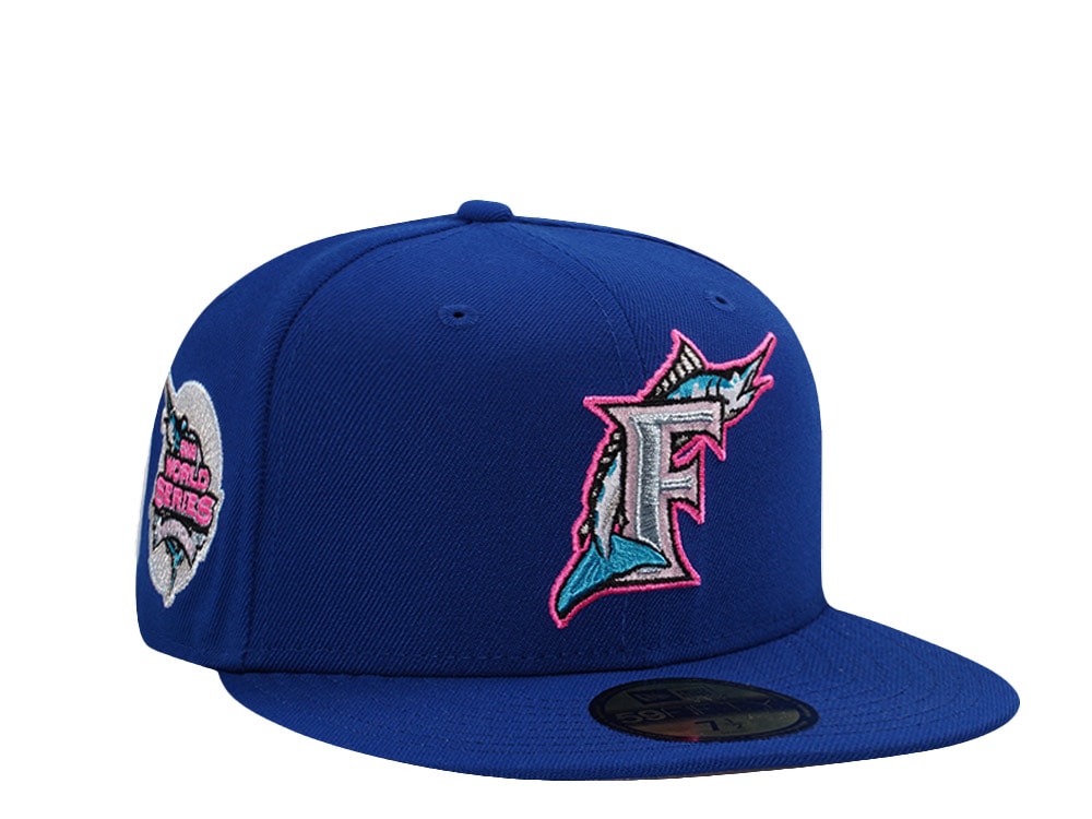 New Era Florida Marlins World Series 2003 Blue Prime Edition 59Fifty Fitted Hat
