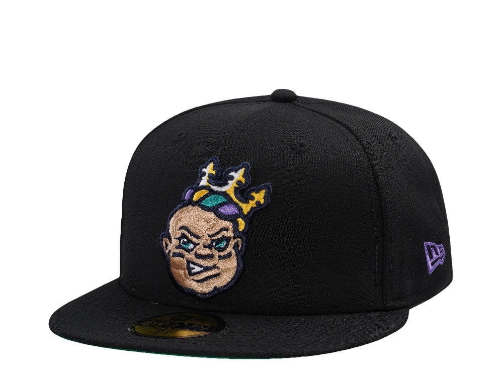 New Era New Orleans Baby Cakes Wool Black Throwback Edition 59Fifty Fitted Hat