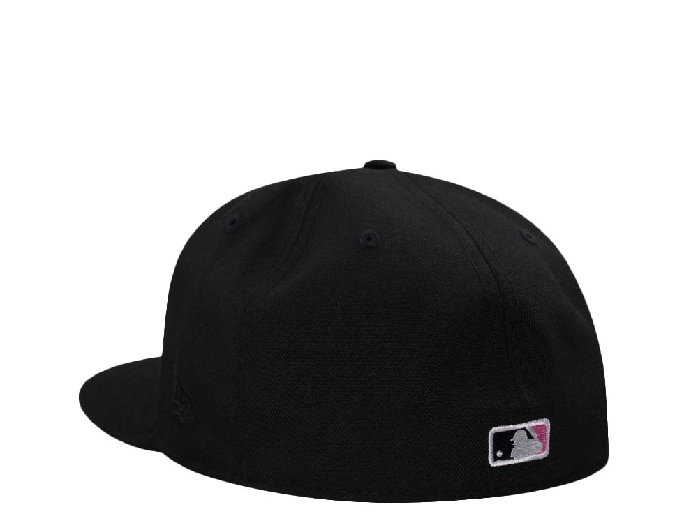 New Era Anaheim Angels Black and Pink Edition 59Fifty Fitted Hat
