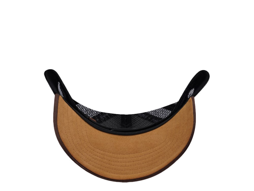 Djinns HFT Lazy Sunday Coffee Club Brown Trucker Snapback Hat