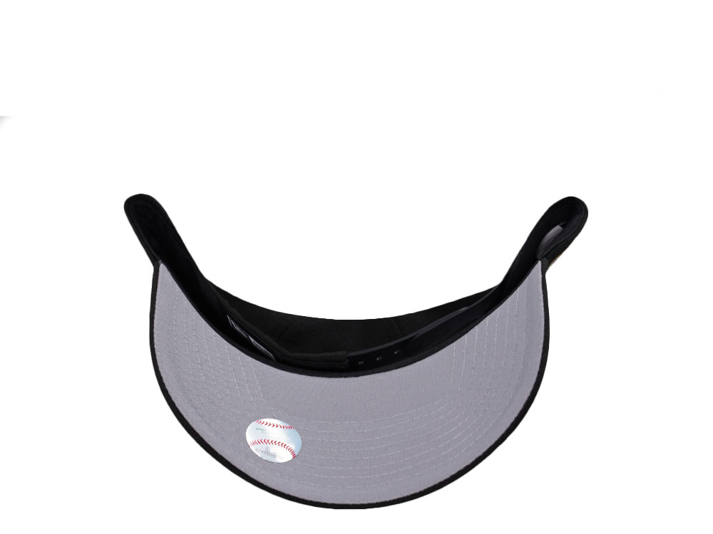 New Era Toronto Blue Jays 30th Anniversary Metallic Black Prime Edition 9Forty A Frame Snapback Hat