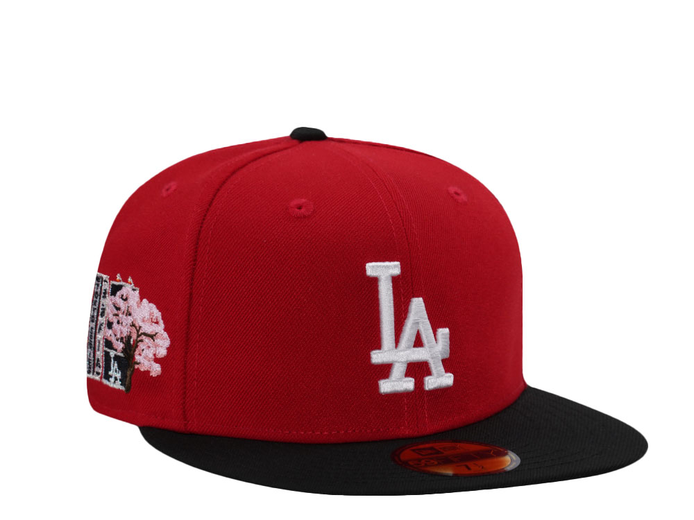New Era Los Angeles Dodgers Tokyo Series 2025 Scarlett Two Tone Edition 59Fifty Fitted Hat