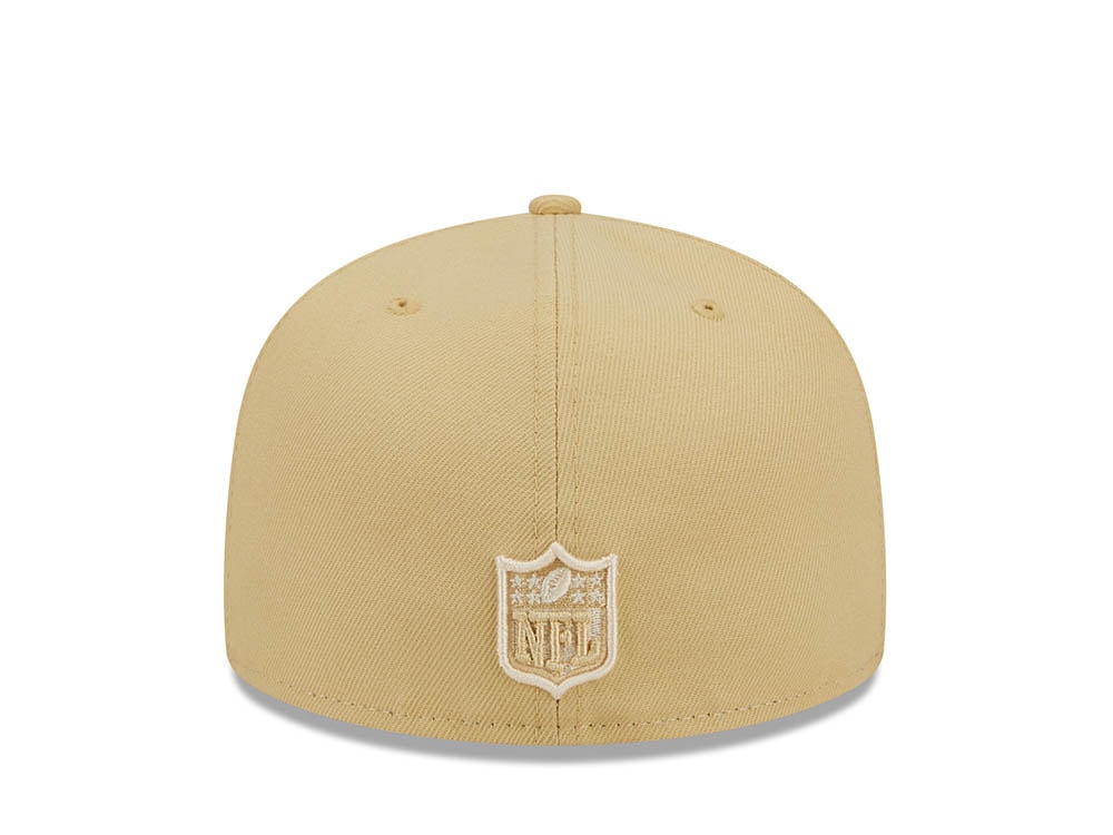 New Era New York Giants Pro Bowl 1986 Raffia Front Vegas Gold Edition 59Fifty Fitted Hat