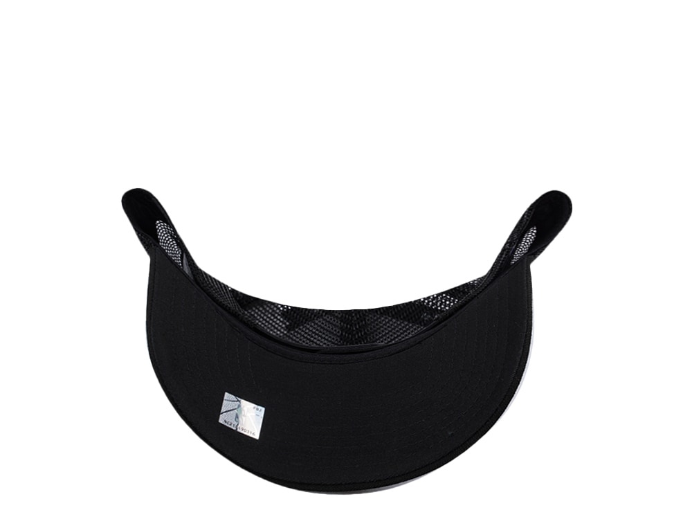 New Era Sacramento Kings Black Prime Edition 9Forty A Frame Trucker Snapback Hat