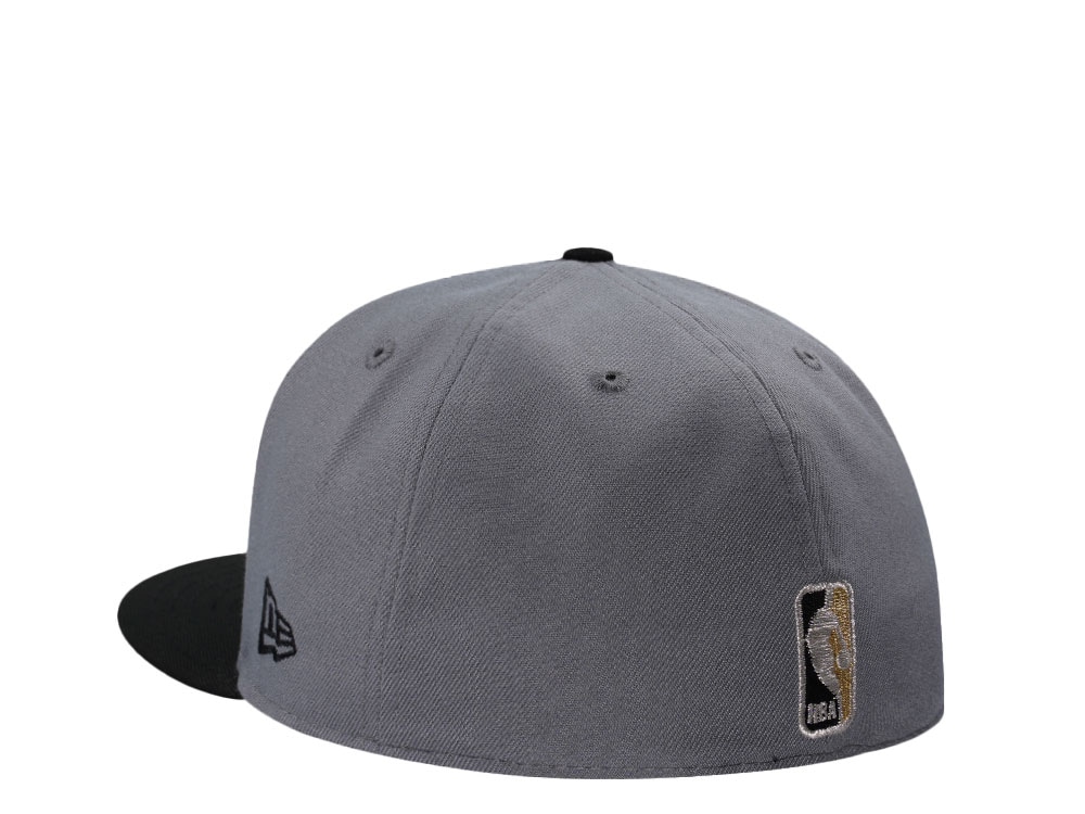 New Era San Antonio Spurs San Antonio Spurs 50th Anniversary Gray Two Tone Edition 59Fifty Fitted Hat