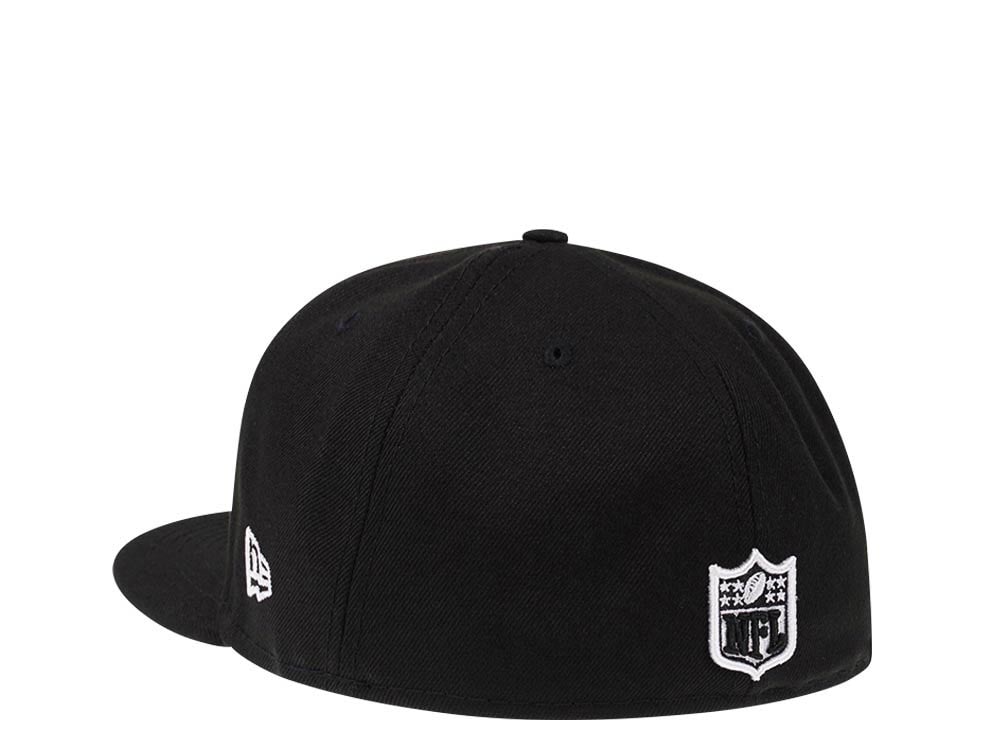 New Era Los Angeles Chargers Black Classic Edition 59Fifty Fitted Hat