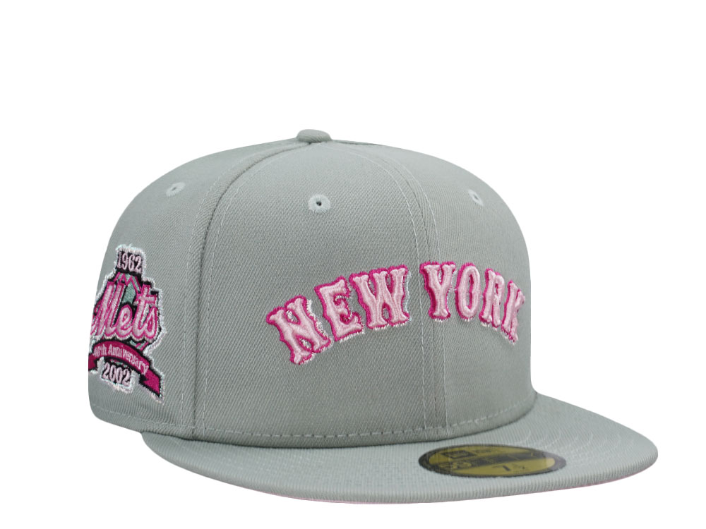 New Era New York Mets 40th Anniversary Everest Pink Prime Edition 59Fifty Fitted Hat