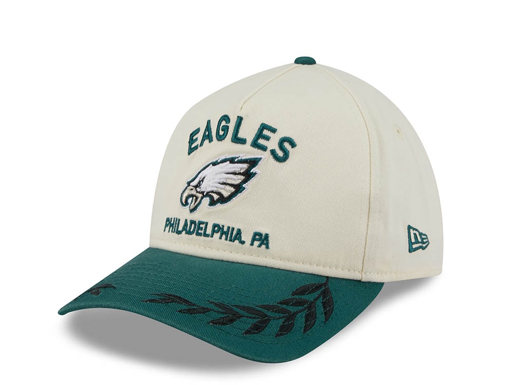 New Era Philadelphia Eagles 2025 Draft Edition 9Twenty A Frame Strapback Hat