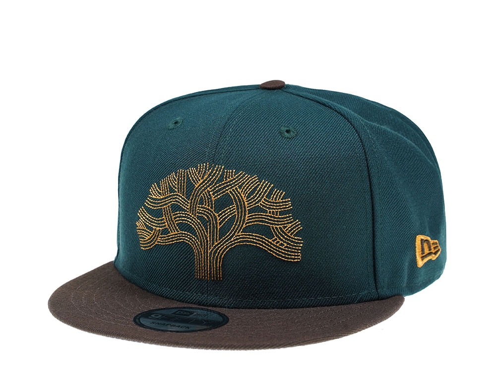 New Era Golden State Warriors Dark Green Edition 9Fifty Snapback Hat