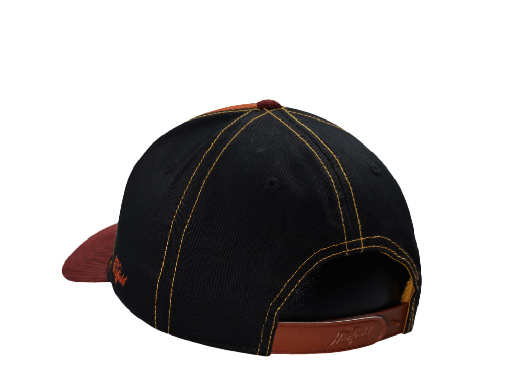 Hatfield Outlaw 1928 Orange Black Snapback Hat