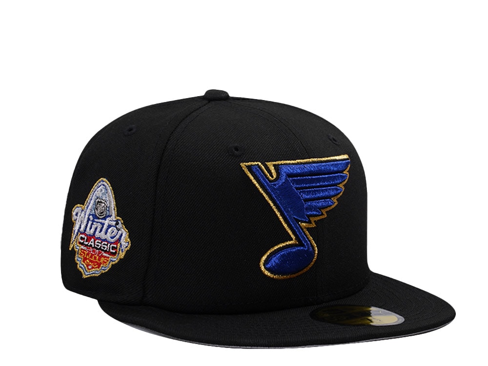 New Era St. Louis Blues Winter Classic 2017 Black Prime Edition 59Fifty Fitted Hat