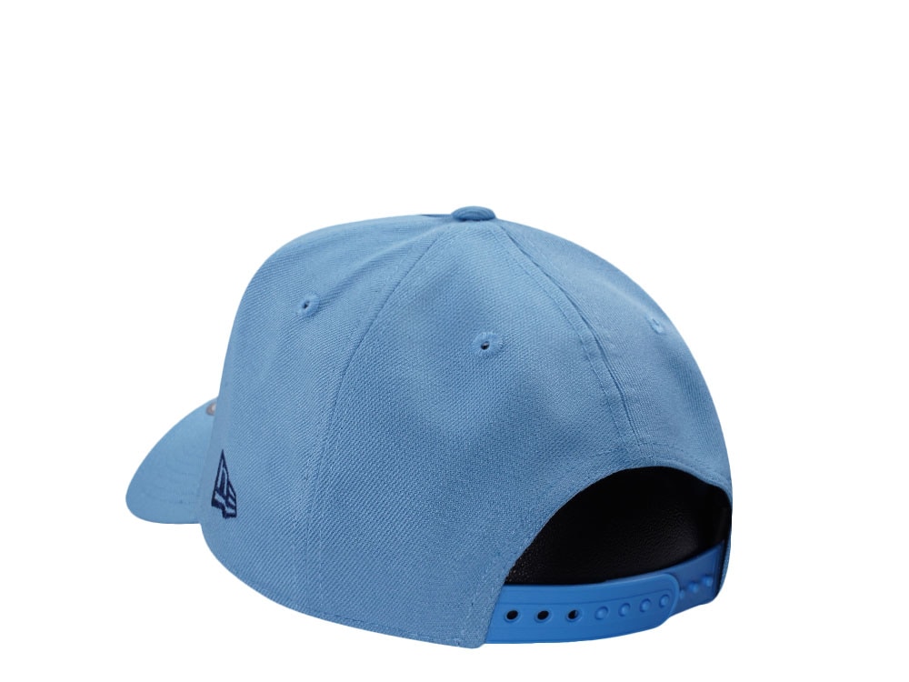 New Era Pittsburgh Penguins 25th Anniversary Sky Blue Prime Edition 9Forty A Frame Snapback Hat