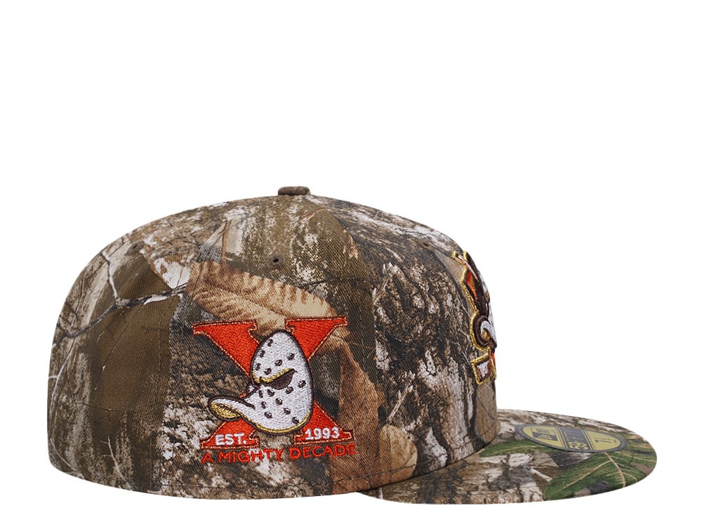 New Era Anaheim Ducks 10th Anniversary Real Tree Prime Edition 59Fifty Fitted Hat