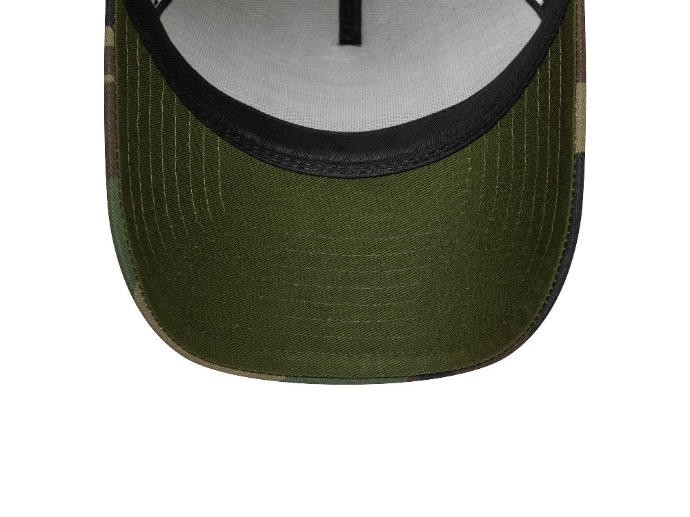 New Era Camo Patch Stone 9Forty A Frame Snapback Hat