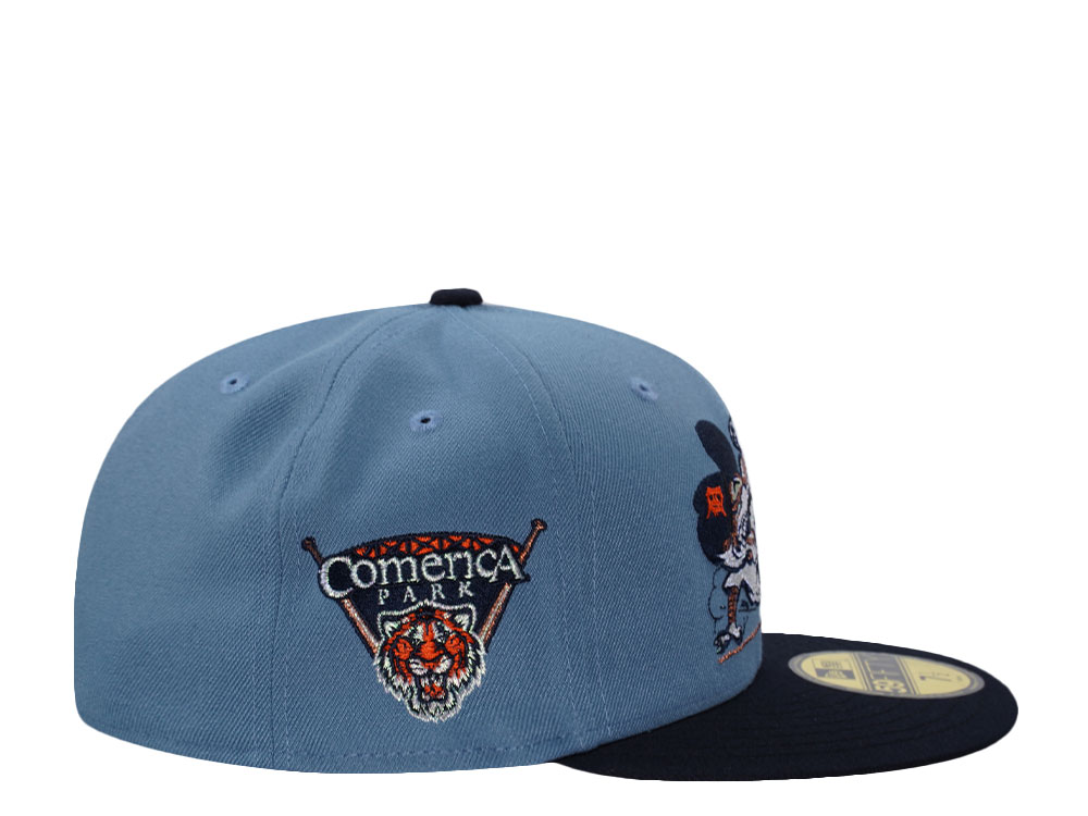 New Era Detroit Tigers Comerica Park Faded Blue Two Tone Edition 59Fifty Fitted Hat