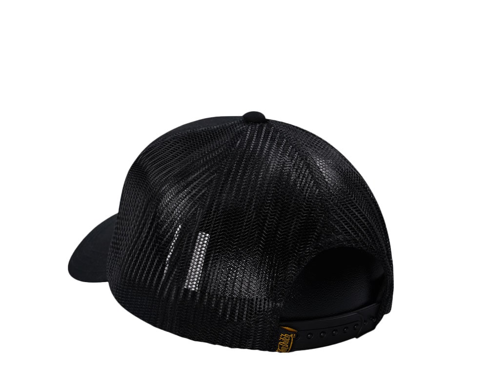 Von Dutch California Black Trucker Edition Snapback Hat