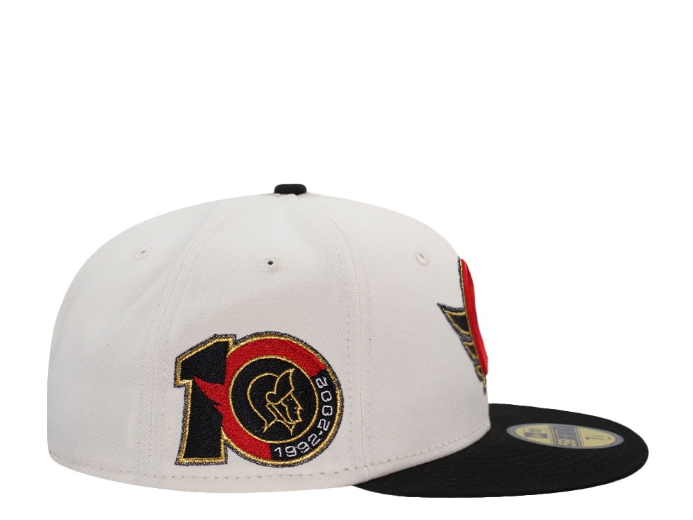 New Era Ottawa Senators 10th Anniversary Chrome Two Tone Edition 59Fifty Fitted Hat