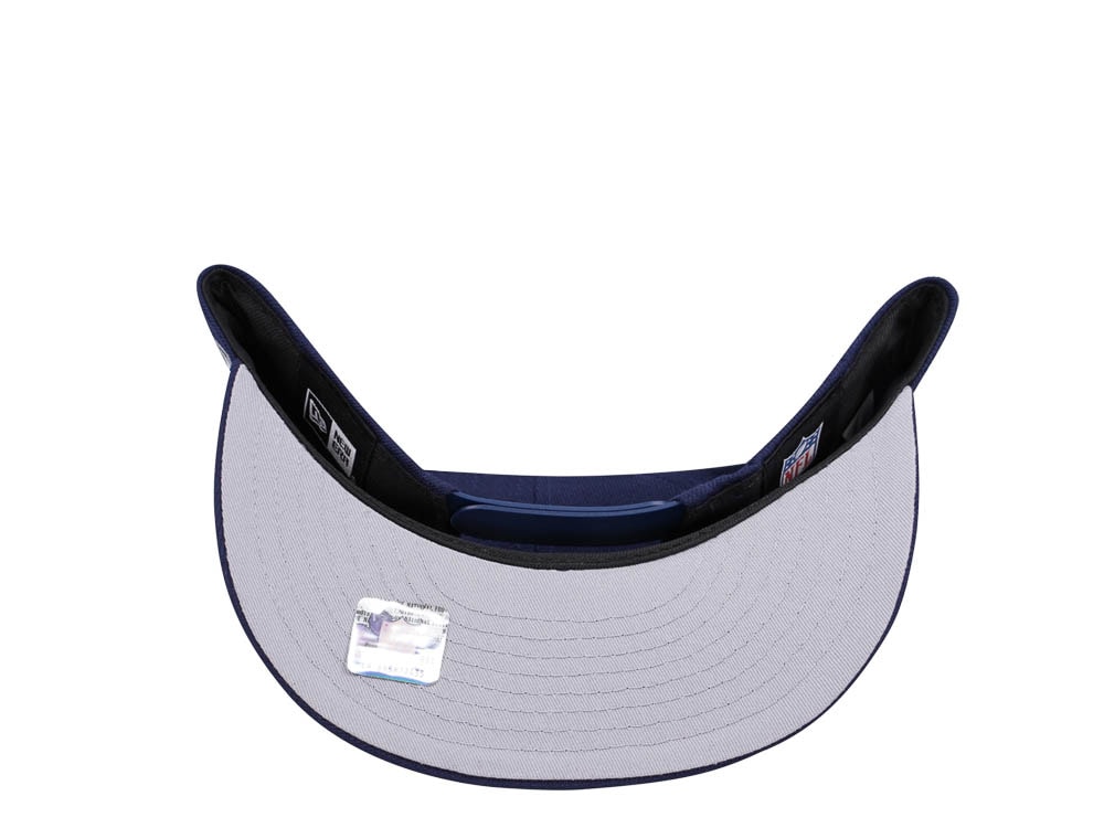 New Era New England Patriots Navy Classic Edition 9Fifty Snapback Hat