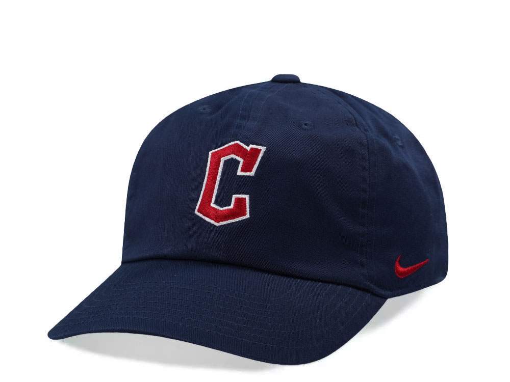 Nike Cleveland Guardians Club Navy Edition Strapback Hat