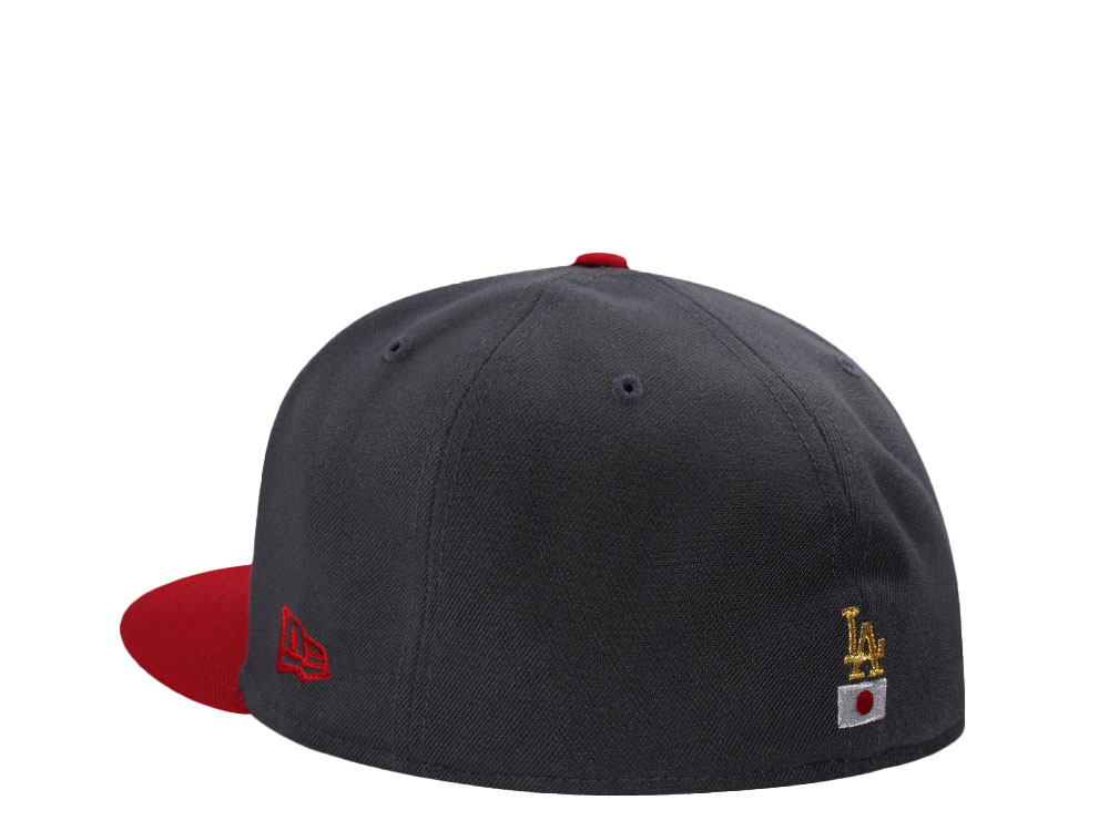 New Era Los Angeles Dodgers Shohei Ohtani Gray Two Tone Edition 59Fifty Fitted Hat