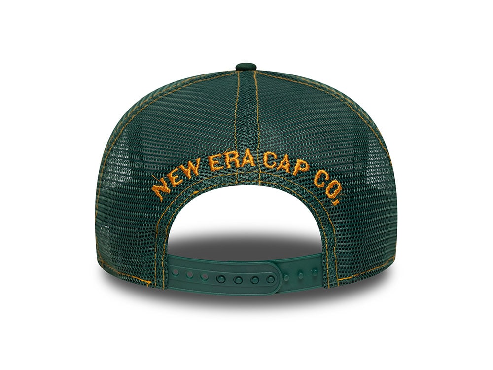 New Era Cap & Claw Cord Dark Green 9Fifty Trucker Snapback Hat