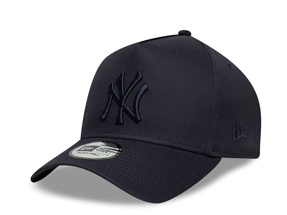 New Era New York Yankees League Essential Navy Prime Edition 9Forty A Frame Snapback Hat